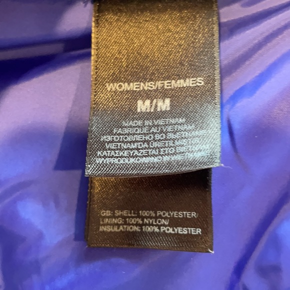 Blue The North Face winter coat - Picture 13 of 14